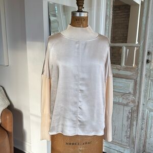 Melissa Nepton cream, color, top size small petite